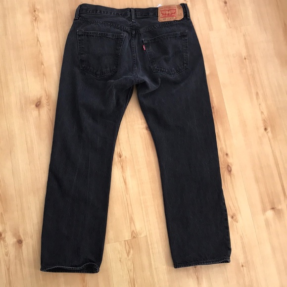 Levi Strauss & Co Black Denim Vintage Jeans - Picture 2 of 5